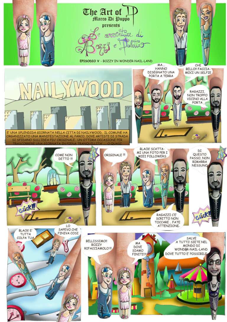 bozzy e paletta V episodio prima pagina