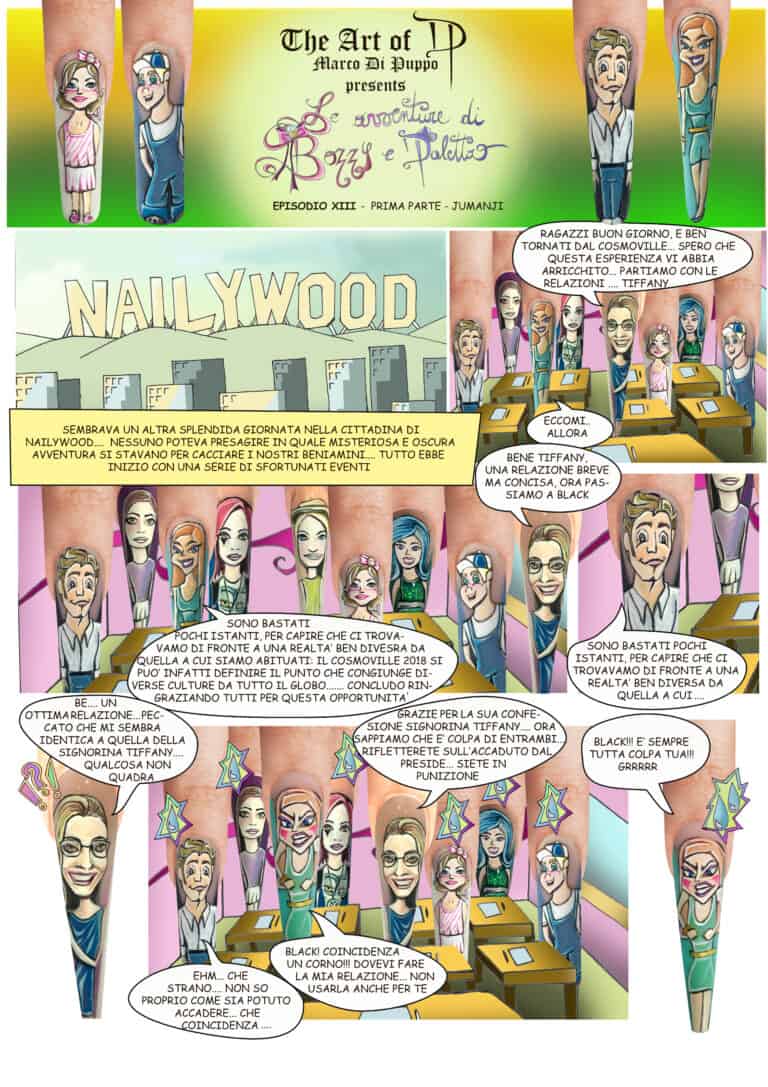 bozzy e paletta XIII episodio prima pagina