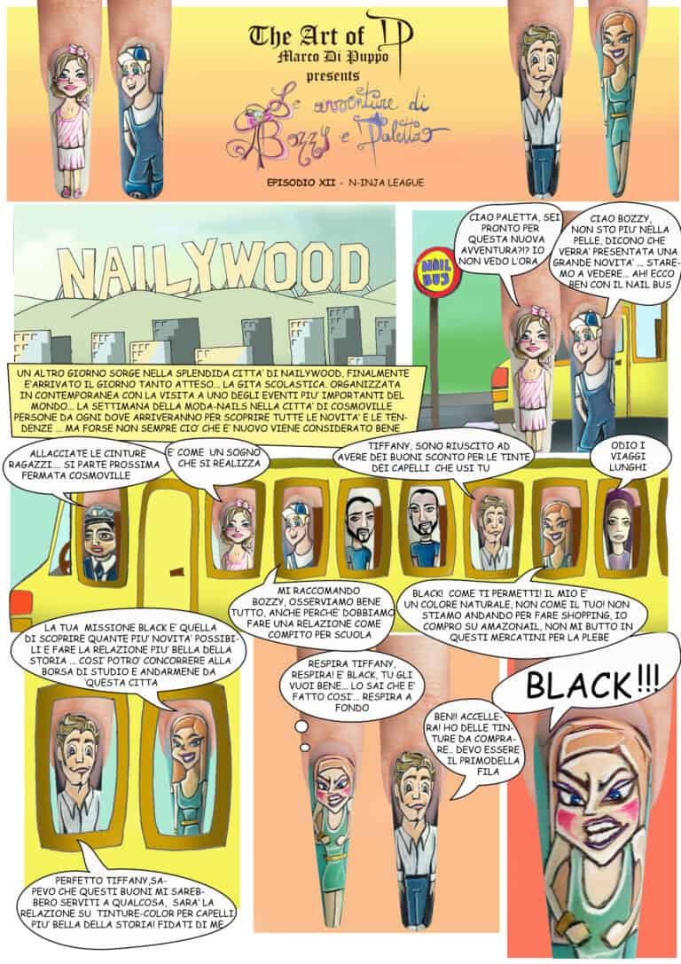 bozzy e paletta XIi episodio prima pagina