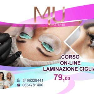 Master4U – Videocorso Laminazione Ciglia