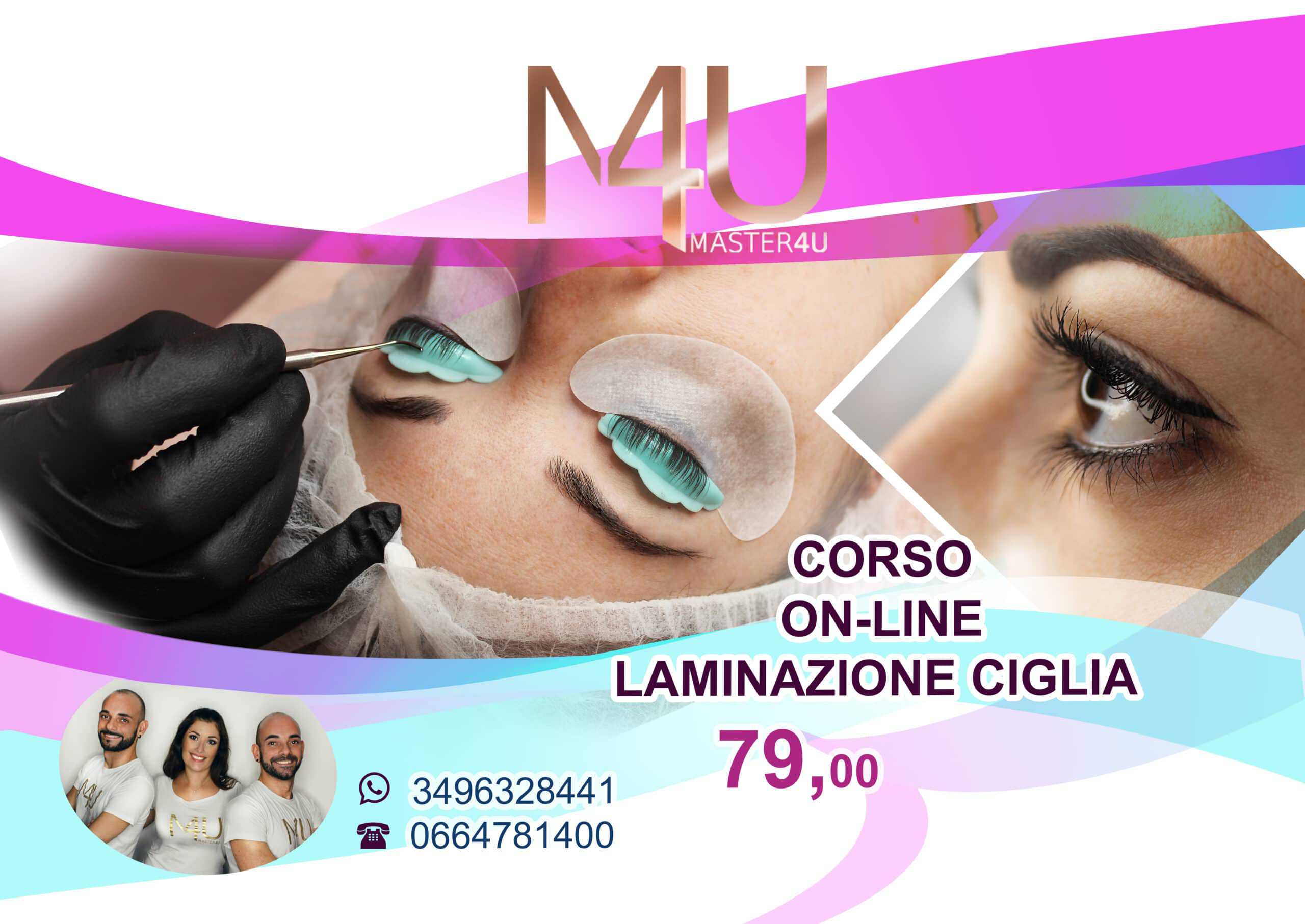 Master4U - Videocorso Laminazione Ciglia