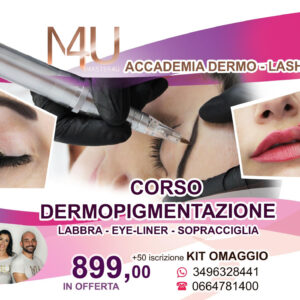 Corso dermopigmentazione